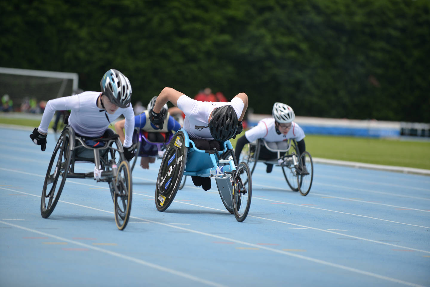 Wheelchair racers at the Nationals 2016