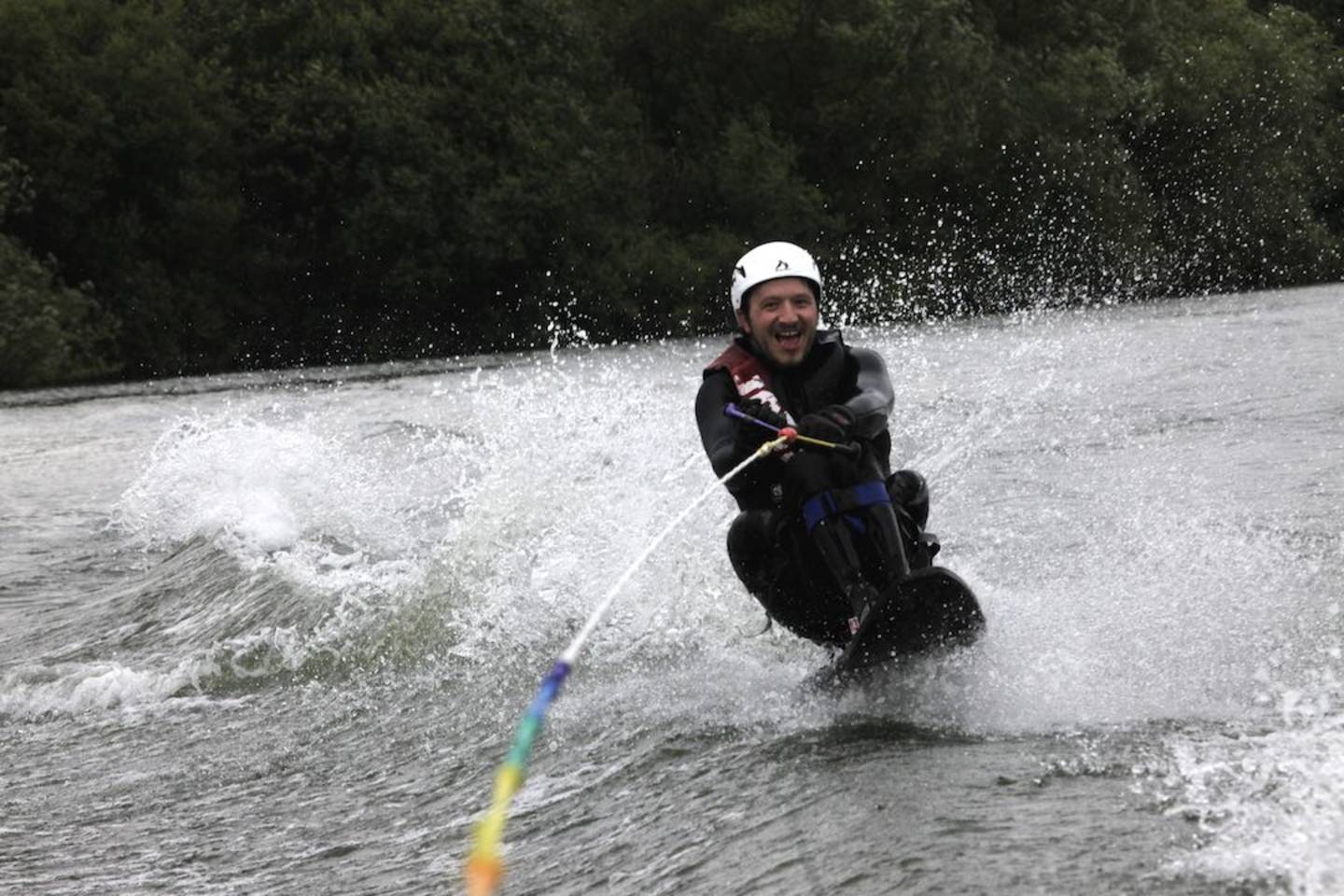 Mike Payne, water skiing