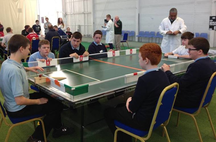 Teams taking part in Cerebral Palsy Sport Table Cricket finals 2016