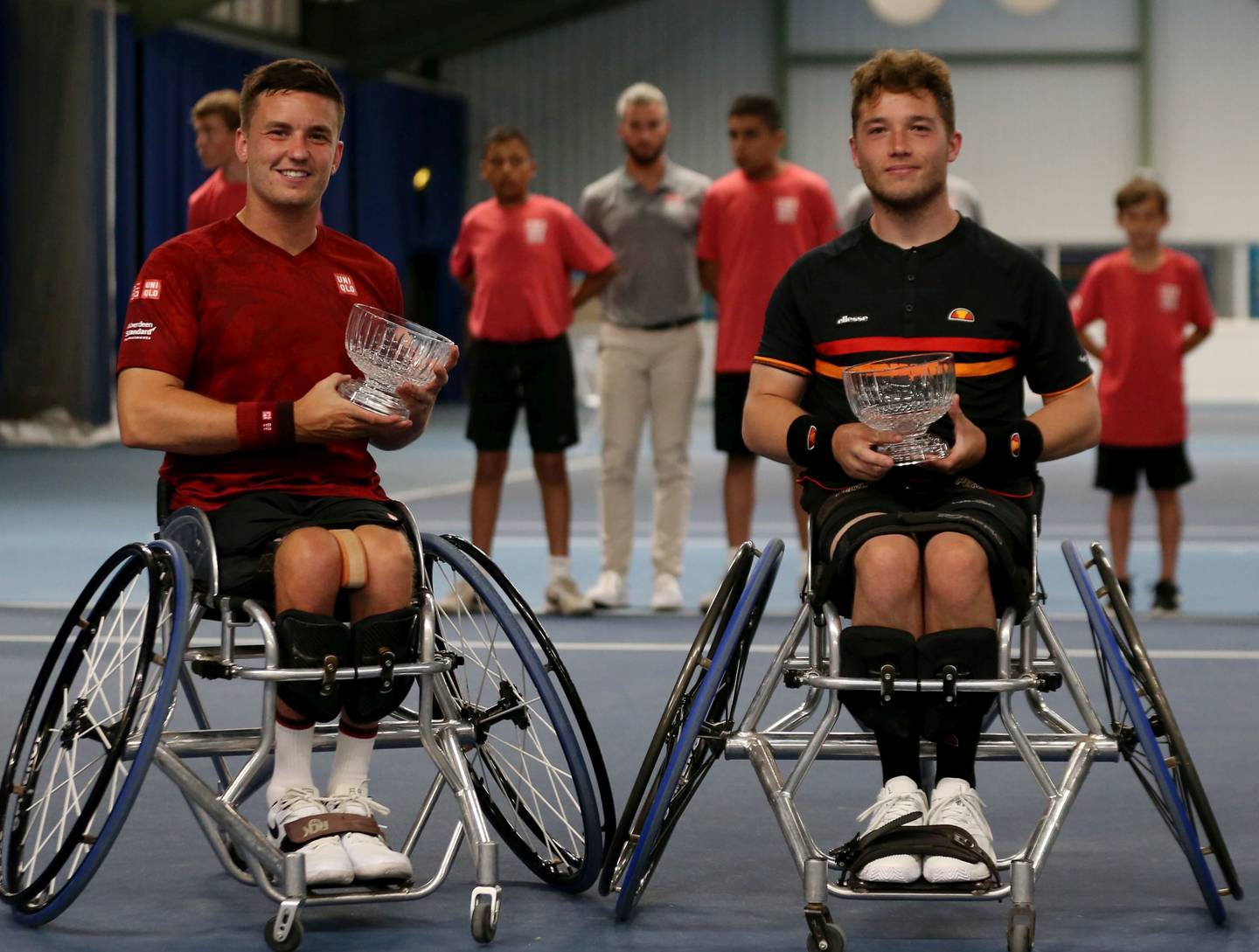 Alfie Hewett and Gordon Reid runners-up in men's doubles at British Open